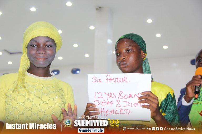 Instant Miracles ATES2022 12 Years Deaf And Dumb