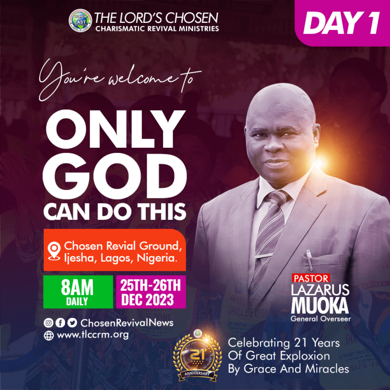 Only God Day 1