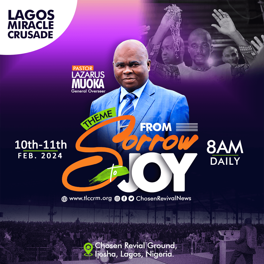 FROM SORROW TO JOY 2024