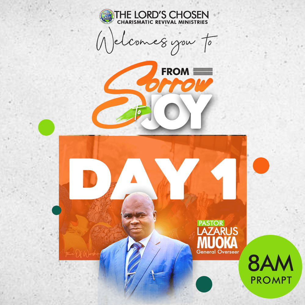 From Sorrow To Joy 2024 D1
